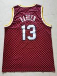 NBA 13 Harden Rockets Checkerboard Maillot